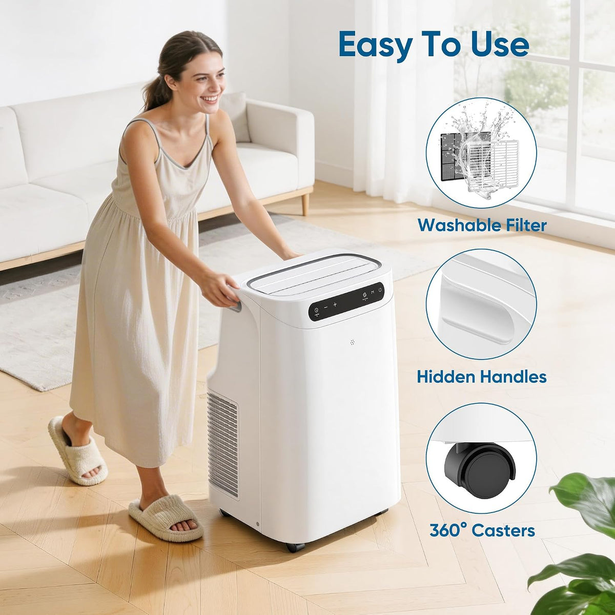 12000 btu portable air conditioners, cools up to, package contents