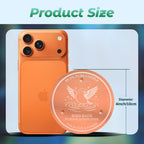 Bird Bath Copper Disk 99.9% Pure Copper Release Cu Clean Water Outdoor Disc | Diameter 4", 0.6mm Triple-Point, Release Boost Cu+, All-Season Purification, Outdoor Bowl Birdbath, Garden Backyard Disc