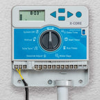 Hunter X-Core XC600i Indoor Sprinkler Timer, 6 Zone Irrigation Controller | Indoor 6 station irrigation controller with easy programming, manual controls, seasonal adjust, and standard dial operation