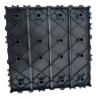 60 sq. ft plastic interlocking deck tiles,60 pcs, close-up detail
