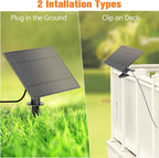100ft solar string lights ourdoor waterproof,patio lights solar on a desk or shelf