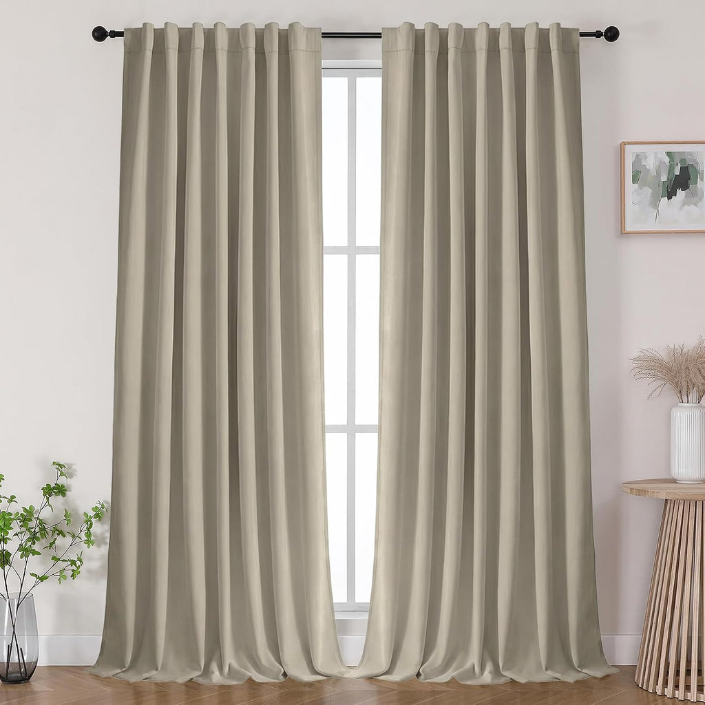 joydeco blackout curtains 84 inches long - 100%, main product view