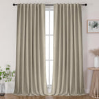 joydeco blackout curtains 84 inches long - 100%, main product view