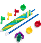 Step2 Play & Shade Pool, Kids Activity Pool with Umbrella, Summer Outdoor Toys, 7 Piece Toy Accessories, For Toddlers 2+ Years Old