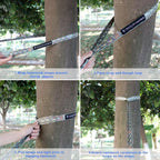 pys XL Hammock Straps - 12ft Camo Tree Straps, 12+1 Adjustable Loops, 2 Carabiners Included with 1000lbs Fit for Any Hammocks, Perfect for Hiking and Backpacking