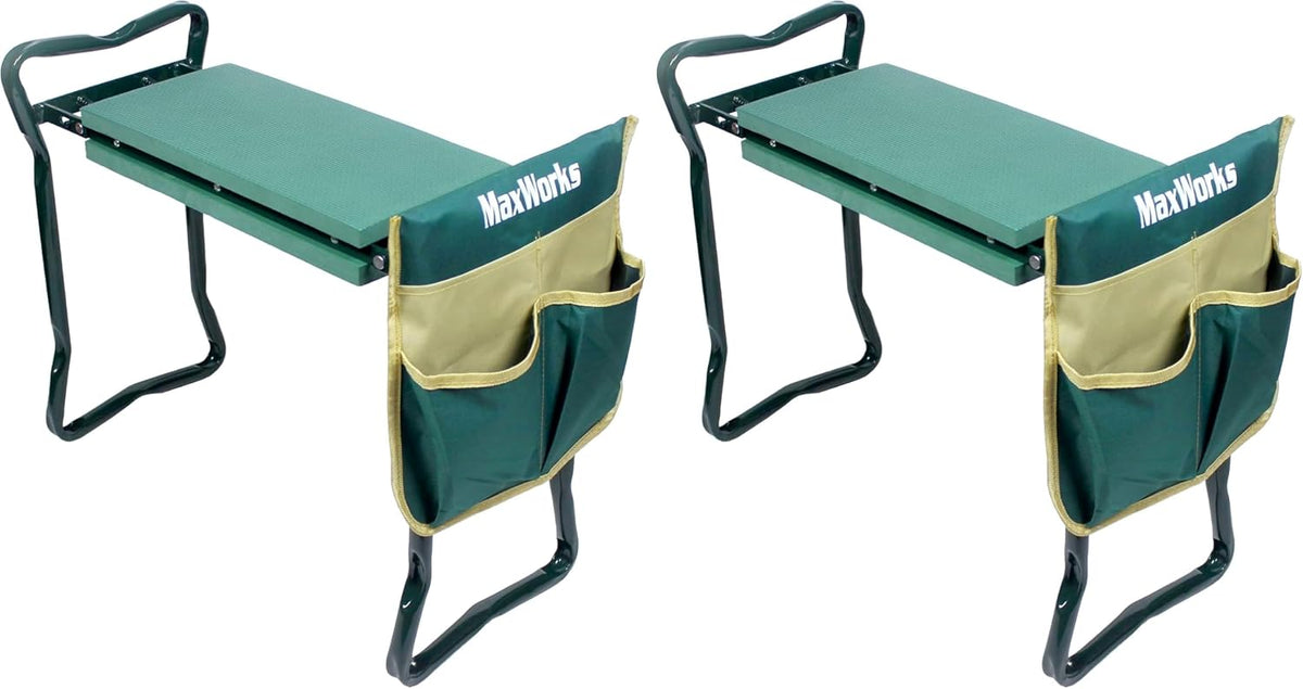 maxworks 50921 folding garden kneeler stool with 8, main product view