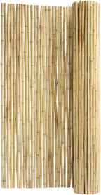 vevor natural rolled bamboo fence, eco-friendly privacy screen, main product view