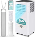 serenelife portable air conditioner 8000 btu with wifi, main product view