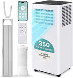 serenelife portable air conditioner 8000 btu with wifi, main product view