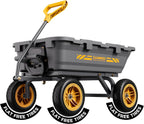 cammoo 10-in no-flat tires 900lb garden dump cart, main product view