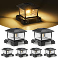 aponuo solar post cap lights aluminum 4x4 5x5, main product view