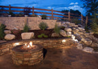 12 Inch LED Hardscape Lighting, Low Voltage Paver Wall Step Lights, 22pcs LED Chips for Even Light Distribution, 2700K Warm White, 12V AC/DC (8-Pack)