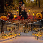 IkeeRuic Solar Lights Outdoor, Solar Torch Light with Flickering Flame for Outdoor Decor, Solar Garden Lights, Waterproof Outdoor Lighting, Flame Torches for Outside Patio Pathway Yard Decorations