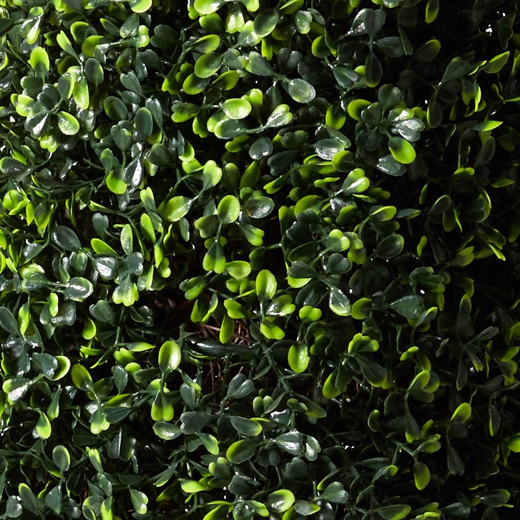 nearly natural 3 ft artificial boxwood tower topiary showing dimensions