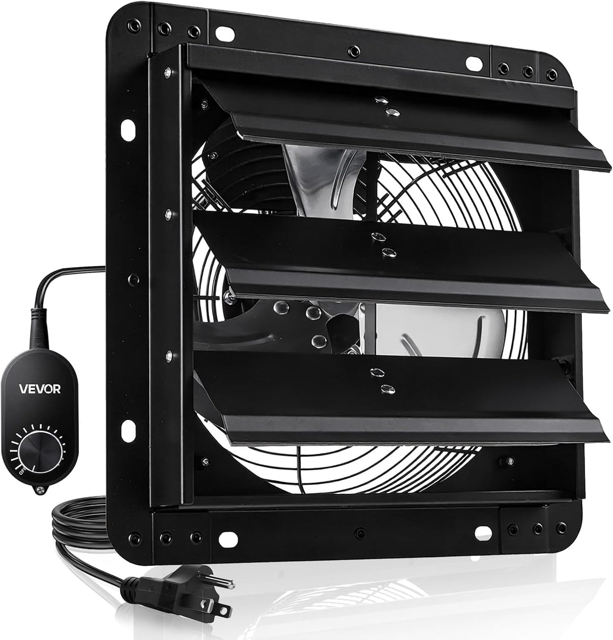 vevor 10'' exhaust fan, wall mounted attic fan, main product view