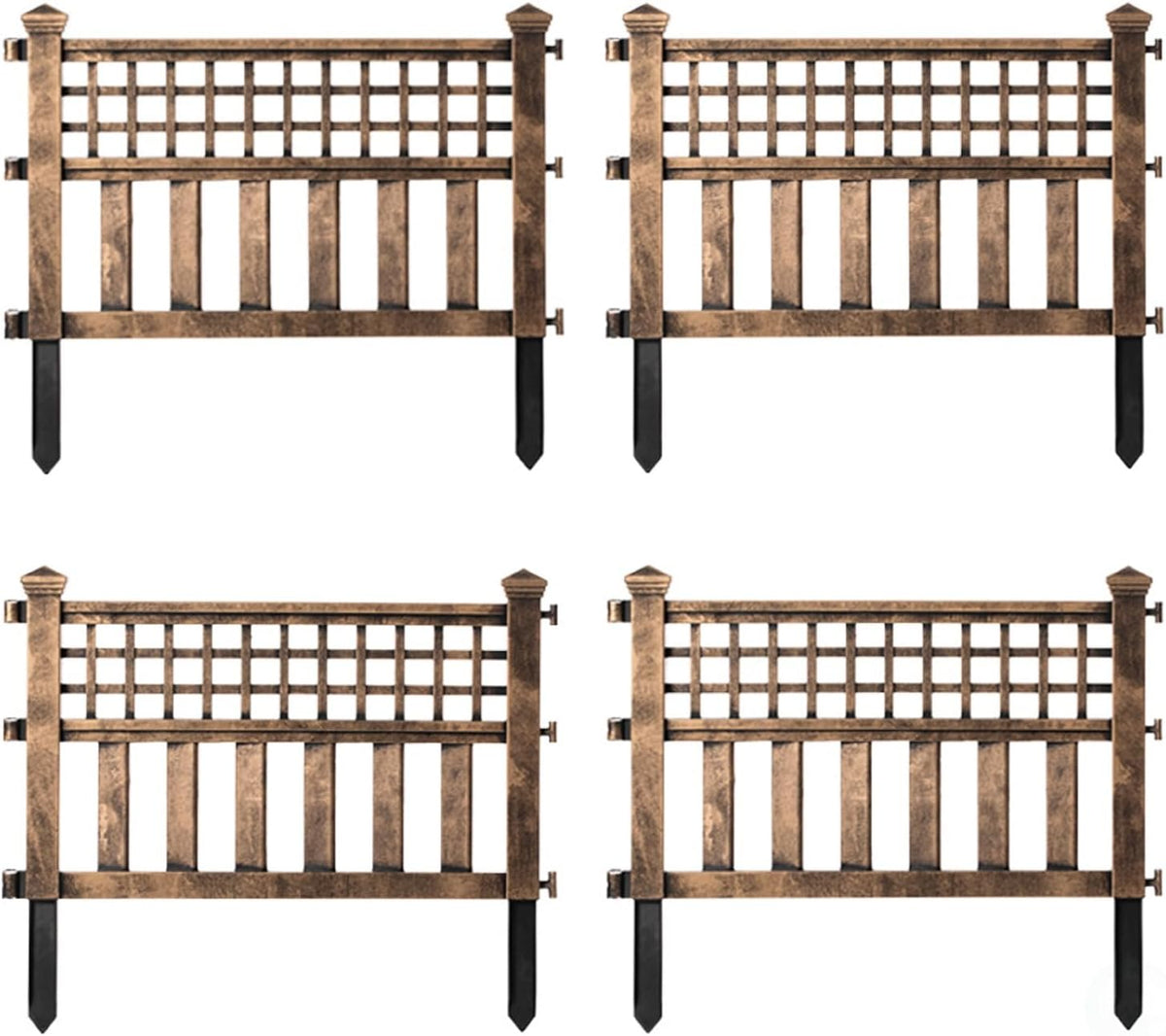 plastic outdoor decor garden flower edger fence, border, main product view