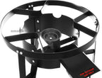 Cazo 16" Set Stainless Steel with High Pressure Burner Heavy Duty Stand and Wooden Pala Para Carnitas