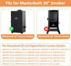 Small Water Bowl for Masterbuilt 30" Electric Smoker, Replace 9007170040 | for 30-inch Digital Electric Vertical Smoker, 14.5"x9.75" Water Bowl Parts, Regulates Temp & Retains Moisture