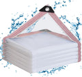 clear vinyl tarp 7x12ft,10 mil uv resistant waterproof, main product view