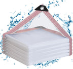 clear vinyl tarp 6x16ft,10 mil uv resistant waterproof, main product view