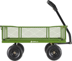 gorilla carts steel utility garden cart, 800 lb., package contents