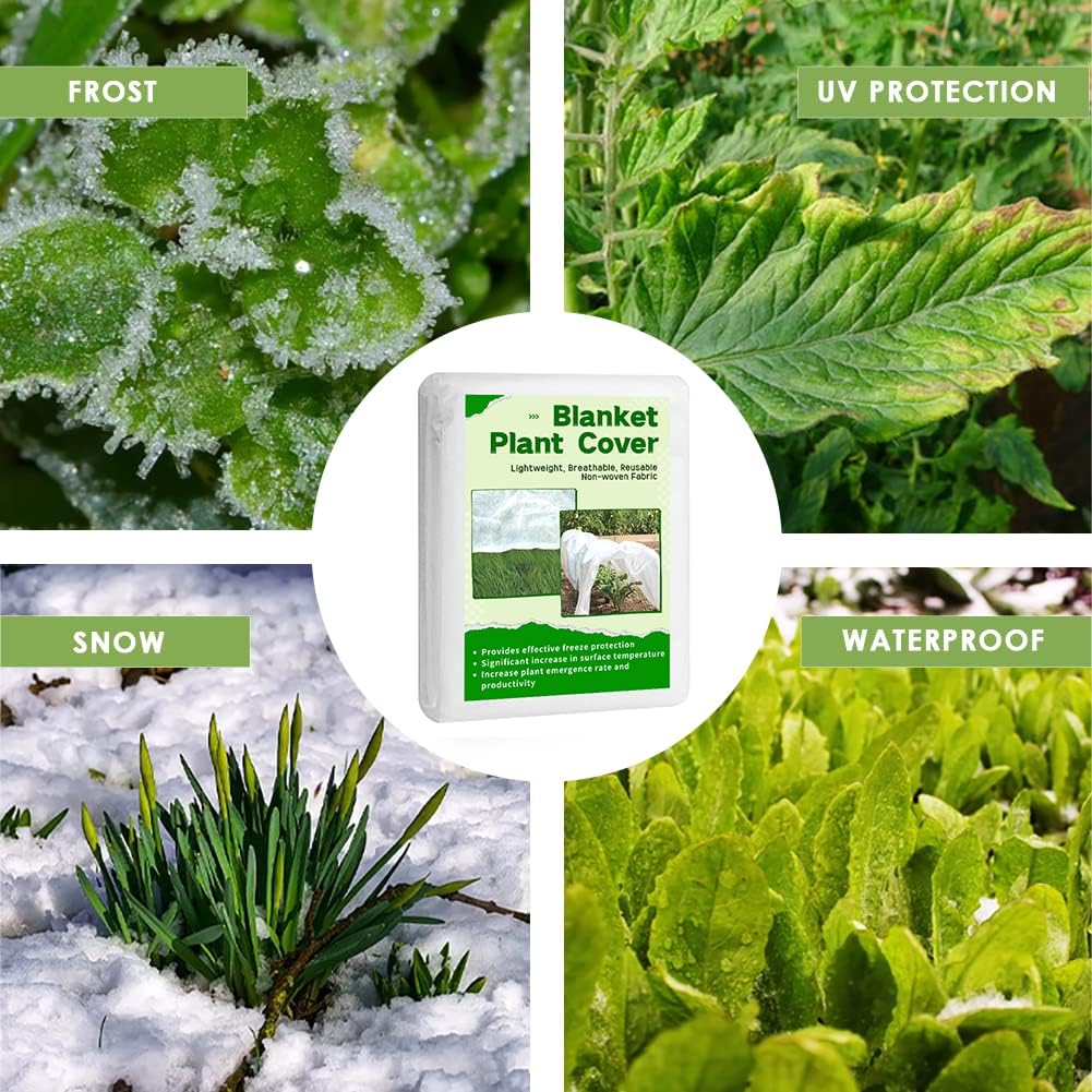 plant freeze protection cover, 7x100 ft floating row, package contents