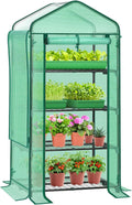 mini greenhouse with screen roof, ohuhu upgraded portable, main product view