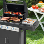 Stanbroil Stainless Steel Griddle for Gas Grill Side Burner, 11" x 13" | Universal Side Burner Cooking Surface, Flat Top Design, Fits Most Gas Grill Side Burners, Easy Cleanup