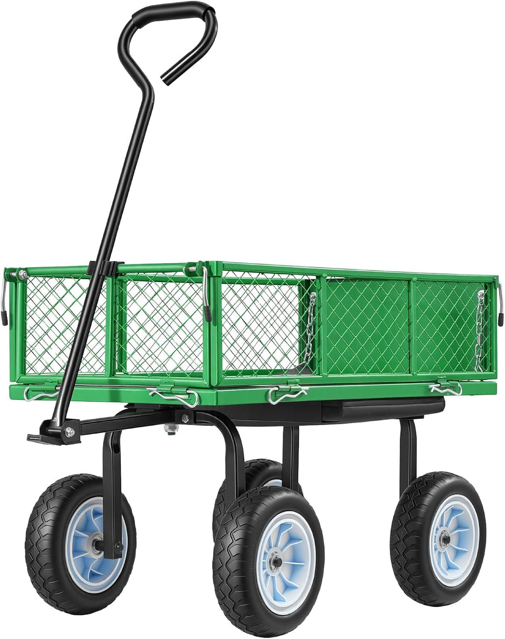 vevor 500 lbs steel garden cart with work, view 9