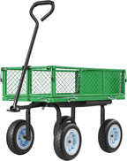 vevor 500 lbs steel garden cart with work, view 9