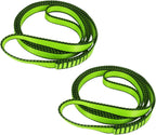 FOSER 18mm Nylon Climbing Sling Runner, 23KN Nylon Rope,Apply to Rock Climbing, Mountaineering, Hiking, Downhill, Emergency Equipment, etc