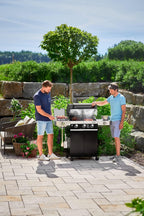 Rösle Smoker Box VIDERO, Stainless Steel, BBQ Smoker Box for Gas Grills, 40.8 x 6 x 3.7 cm, 18/10 Stainless Steel, Hinged Lid Design