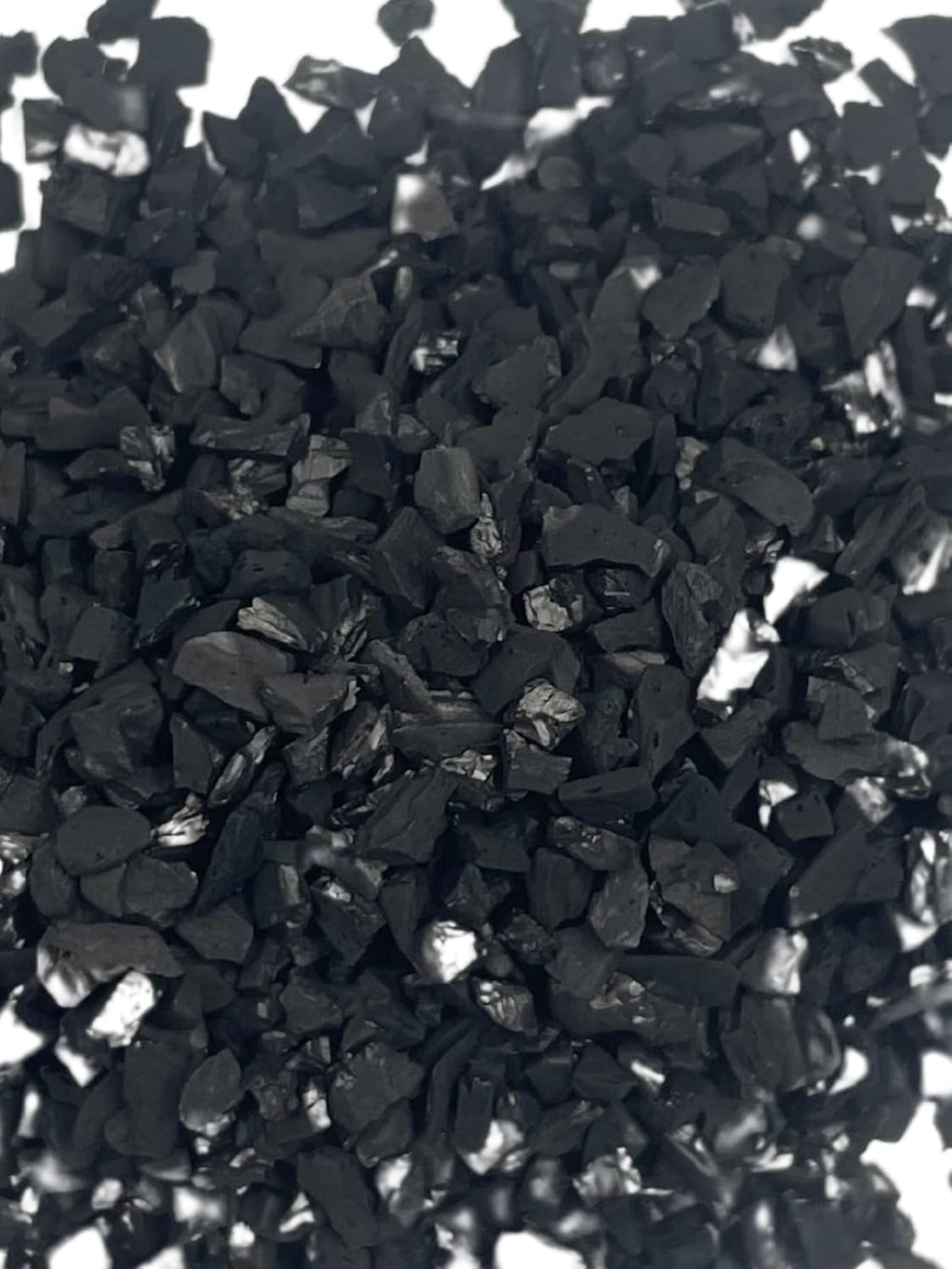 ipw activated charcoal carbon coconut shell gac, 5lb shown in use