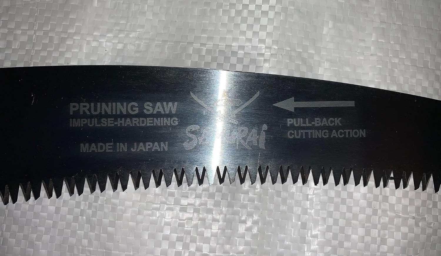 Kanzawa Samurai Ichigeki Pruning Saw 330mm C-330-LH with Ergo Grip (Orange) w/sheath Made in Japan