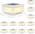 mlambert 12 pack solar post lights, 4x4 6x6, main product view