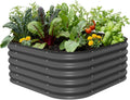 vego garden raised garden bed kit, 17" tall, main product view