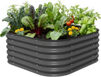 vego garden raised garden bed kit, 17" tall, main product view