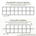 Garden Grid Watering System | Raised Garden Bed Drip Irrigation System – But Better | Pre-Assembled, Waters Every Plant Evenly, 1-Minute Setup | Square Foot Gardening Grid | US-Made (Cornerless, 2x4)