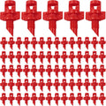 RONYOUNG 210PCS 360 Degree Misting Nozzle Irrigation, Sprinklers Sprayer for Garden Irrigation System, Micro Sprayer Refraction Automizing Drippers