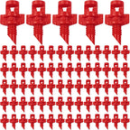 RONYOUNG 210PCS 360 Degree Misting Nozzle Irrigation, Sprinklers Sprayer for Garden Irrigation System, Micro Sprayer Refraction Automizing Drippers