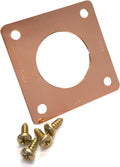 1 1/8" Copper Portal for Chickadee Bird Houses