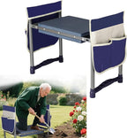Luvenia Garden Kneeler and Seat,Foldable Garden Stool 10.8" Wider Heavy Duty 2-in-1 Kneeling Pad,Bench Kneeler and Seat Gardening Gifts for Women,Men,Seniors,Grandparents