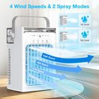 portable air conditioners, portable ac unit with remote, close-up detail