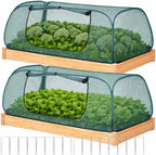raised garden bed covers(45"x22"x18"), pop up mesh plant, main product view