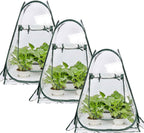 porayhut pop up greenhouse cover,pack of 3 pcs,flower, main product view