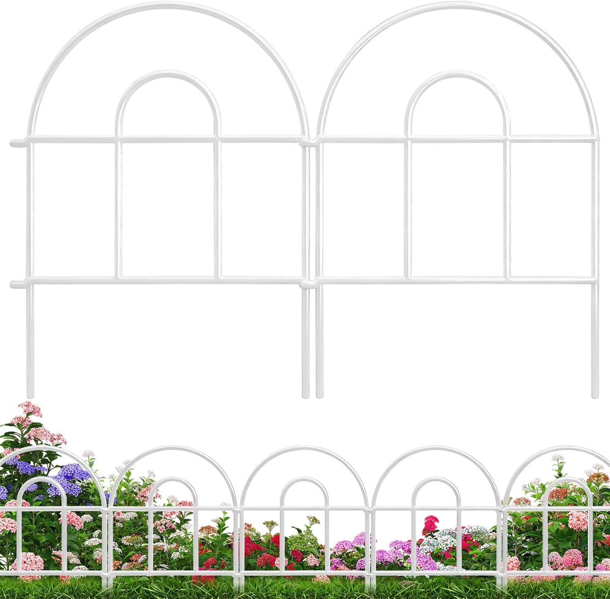 decorative garden fence 21.67ft x 17in - 20, main product view