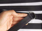 Hammock Straps Tree Swing Hanging Kit | 2 Pcs, 9.84 inches, 2 Heavy Duty Hook Clasps, For Swing Hammocks Seat Pulley System Gym Equipment
