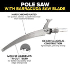 Jameson FG-6PKG-7 FG-Series Manual Pole Saw and Tree Pruner with Two 6-Foot Fiberglass Poles