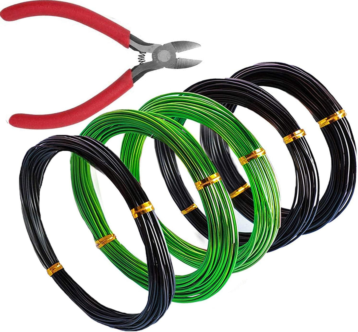 aselected asukvc-2018071415 tree training wires, green,black, main product view