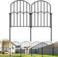 gotgelif 25 panels decorative arched garden fence, 17''x27, main product view